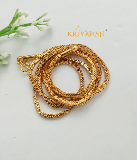 Impon( Mix Metal) Square Urvi Chain | Unisex | KRIVANSH
