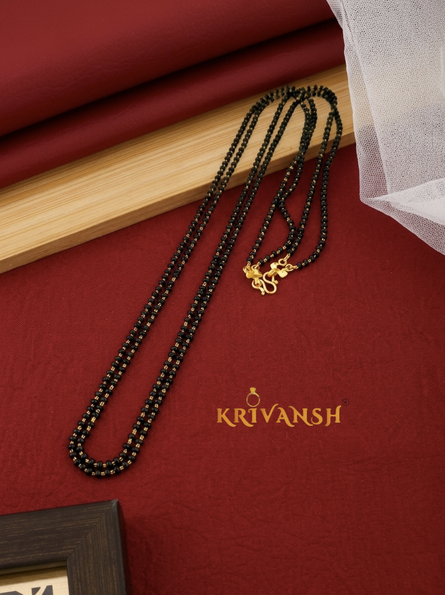 Plain Long Mangalsutra – 28 Inch Everyday Mangalsutra for Women | KRIVANSH