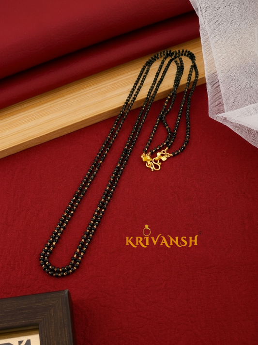Plain Long Mangalsutra – 28 Inch Everyday Mangalsutra for Women | KRIVANSH