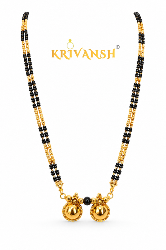 Akshaya 2-Tali Medium Length Mangalsutra